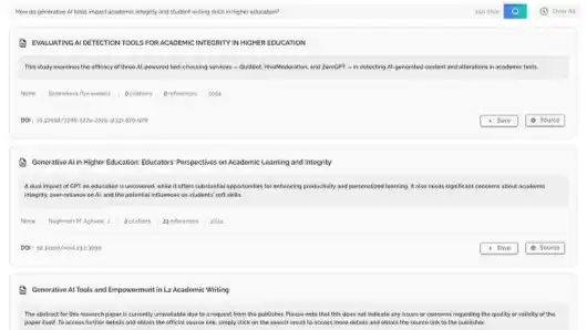 Domain-Specific Academic Paper Search